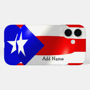 Coques iPhone 16 Drapeau porto-ricain
