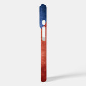 Coques Case-Mate iPhone Drapeau Porto Rico Grunge (Verso / Gauche)