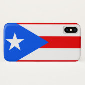 Coques Case-Mate iPhone Drapeau portoricain (Porto Rico) (Dos (Horizontal))
