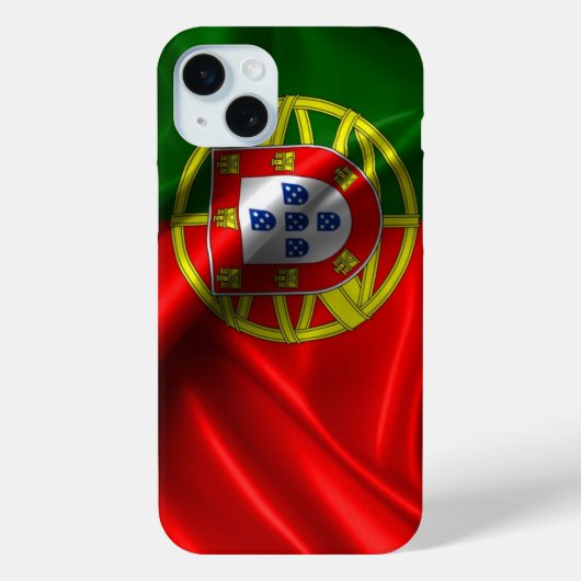 Coques Case-Mate iPhone Drapeau portugais (Verso)