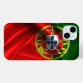 Coques Case-Mate iPhone Drapeau portugais (Verso (horizontal))
