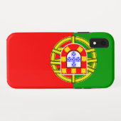 Coques Case-Mate iPhone Drapeau Portugal (Dos (Horizontal))