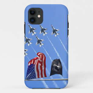 Coque Case-Mate Pour iPhone Drapeau POW MIA avec vieille gloire & Thunderbirds