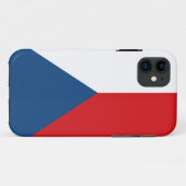 Coques Case-Mate iPhone Drapeau République tchèque (Dos (Horizontal))