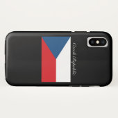 Coques Case-Mate iPhone Drapeau République tchèque - Ceska Republika (Dos (Horizontal))