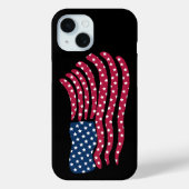 Coques Case-Mate iPhone Drapeau Rouge Blanc Et Bleu (Verso)