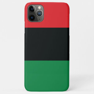 Coque Case-Mate Pour iPhone Drapeau rouge, noir et vert