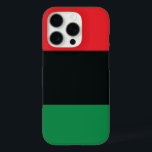 Coques iPhone 16 Pro Drapeau rouge, noir et vert<br><div class="desc">Les 3 couleurs panafricaines sur le drapeau représentent : le rouge : le sang qui unit tous les peuples d'ascendance africaine noire, et versé pour la libération ; le NOIR : les noirs dont l'existence en tant que nation, bien qu'elle ne soit pas un État-nation, est affirmée par l'existence du...</div>