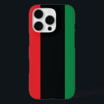 Coques iPhone 16 Pro Drapeau rouge, noir et vert<br><div class="desc">Les 3 couleurs panafricaines sur le drapeau représentent : le rouge : le sang qui unit tous les peuples d'ascendance africaine noire, et versé pour la libération ; le NOIR : les noirs dont l'existence en tant que nation, bien qu'elle ne soit pas un État-nation, est affirmée par l'existence du...</div>