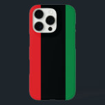 Coques iPhone 16 Pro Drapeau rouge, noir et vert<br><div class="desc">Les 3 couleurs panafricaines sur le drapeau représentent : le rouge : le sang qui unit tous les peuples d'ascendance africaine noire, et versé pour la libération ; le NOIR : les noirs dont l'existence en tant que nation, bien qu'elle ne soit pas un État-nation, est affirmée par l'existence du...</div>