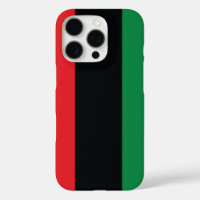 Drapeau rouge, noir et vert