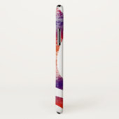 Coques Case-Mate iPhone Drapeau rustique USA American Monogramme Nom initi (Dos/Droite)