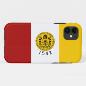 Coques Case-Mate iPhone Drapeau San Diego (Dos (Horizontal))