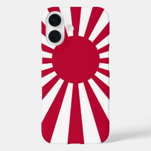 Coques iPhone 16 Drapeau solaire japonais