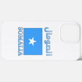 Coques Case-Mate iPhone Drapeau somalien Anglais Anglais et arabe Cool Wor (Verso (horizontal))