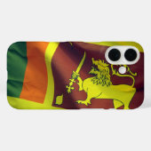 Coques Case-Mate iPhone drapeau sri lanka (Verso (horizontal))