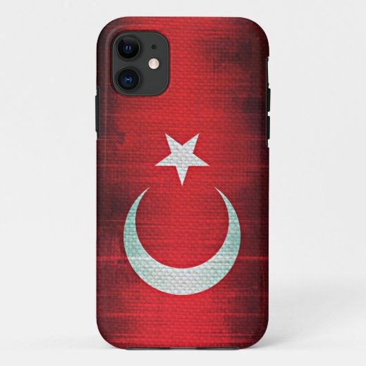 Coques Case-Mate iPhone Drapeau stylisé de Turquie (Dos)