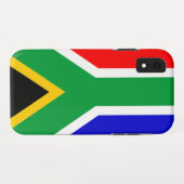 Coques Case-Mate iPhone Drapeau sud-africain (Dos (Horizontal))