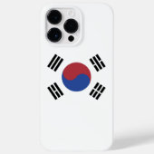 Coques Case-Mate iPhone drapeau sud-coréen (Verso)