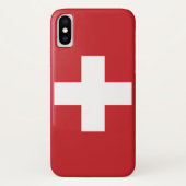 Coques Case-Mate iPhone Drapeau Suisse (Dos)