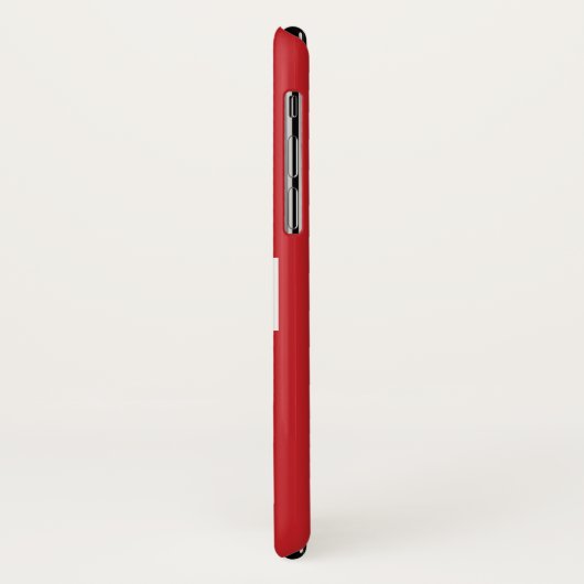 Coques Case-Mate iPhone Drapeau Suisse (Dos/Gauche)