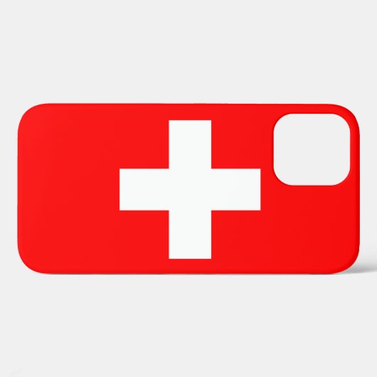 Coques Case-Mate iPhone Drapeau Suisse (Verso (horizontal))