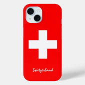 Coques Case-Mate iPhone Drapeau suisse Coque, Suisse mode Croix /sport (Verso)