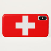 Coques Case-Mate iPhone Drapeau suisse (Suisse) (Dos (Horizontal))