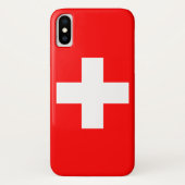 Coques Case-Mate iPhone Drapeau suisse (Suisse) (Dos)