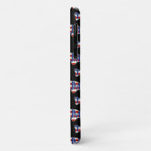 Coques Case-Mate iPhone Drapeau TRUMP en noir (Dos/Gauche)