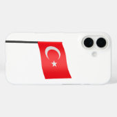 Coques Case-Mate iPhone Drapeau turc (Verso (horizontal))