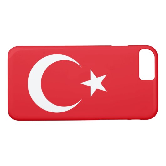 Coques Case-Mate iPhone Drapeau turc (Dos (Horizontal))