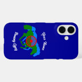 Coques Case-Mate iPhone Drapeau tzigane Romany et Cheval (Verso (horizontal))