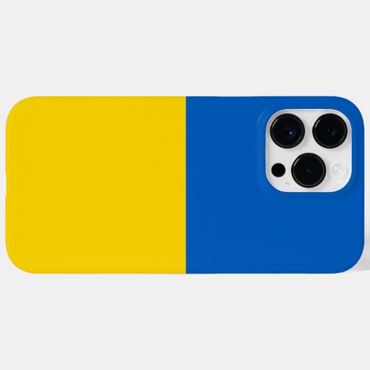Coques Case-Mate iPhone Drapeau ukrainien (Verso (horizontal))