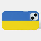 Coques Case-Mate iPhone drapeau ukrainien (Verso (horizontal))