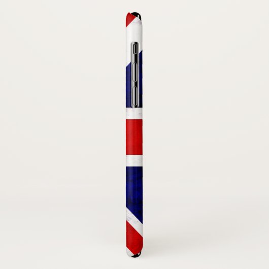 Coques Case-Mate iPhone Drapeau Union Jack britannique (Dos/Gauche)