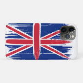 Coques Case-Mate iPhone Drapeau Union Jack britannique de Bruxelles (Dos (Horizontal))