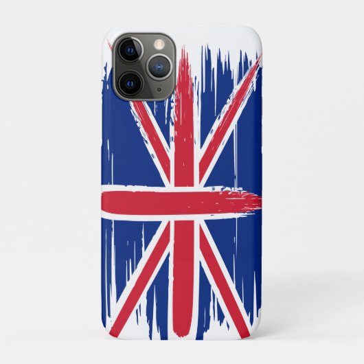 Coques Case-Mate iPhone Drapeau Union Jack britannique de Bruxelles (Dos)