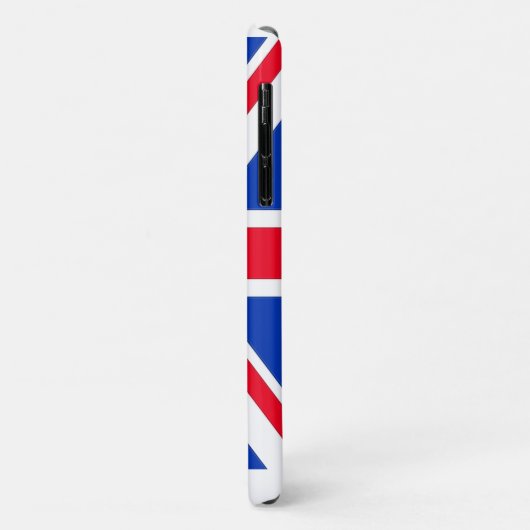 Coques Case-Mate iPhone Drapeau Union Jack Skyline de Londres (Dos/Gauche)