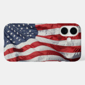 Coques Case-Mate iPhone drapeau us (Verso (horizontal))