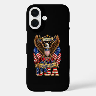 Coques iPhone 16 Drapeau USA 250e anniversaire 250 ans d'Amérique