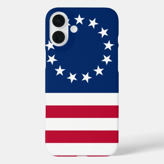 Coques Case-Mate iPhone drapeau usa betsy (Verso)
