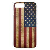 Coques Case-Mate iPhone Drapeau USA / Grunge (Dos)