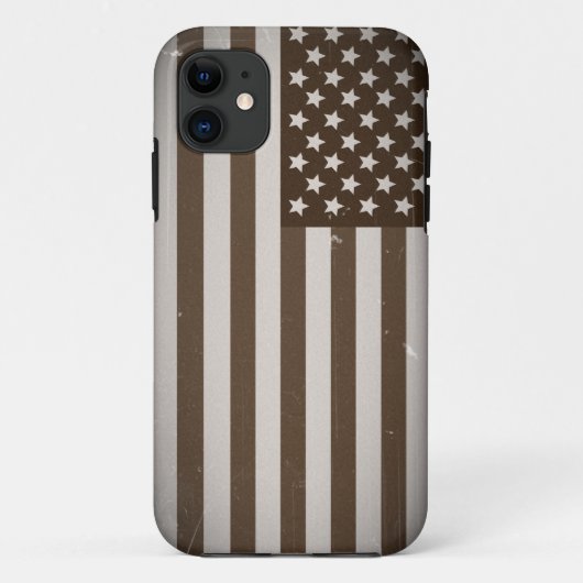 Coques Case-Mate iPhone Drapeau USA vintage (Dos)