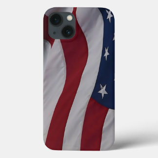 Case-Mate iPhone Case Drapeau USA Waving Fabric