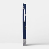 Coques Case-Mate iPhone Drapeau USA Waving Fabric (Verso / Gauche)