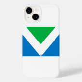 Coques Case-Mate iPhone Drapeau végétal (Verso)