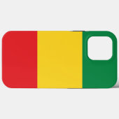 Coques Case-Mate iPhone Drapeau vert, or (jaune) et rouge (Verso (horizontal))