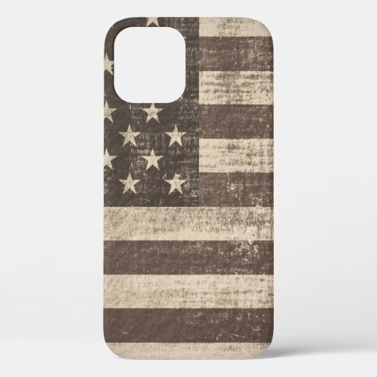 Coques Case-Mate iPhone Drapeau vintage (Verso)
