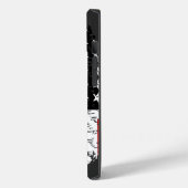 Coques Case-Mate iPhone Drapeau vintage (Verso / Gauche)